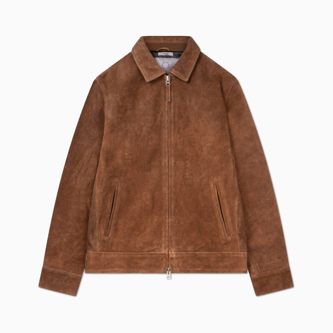 Elijah cow suede brown