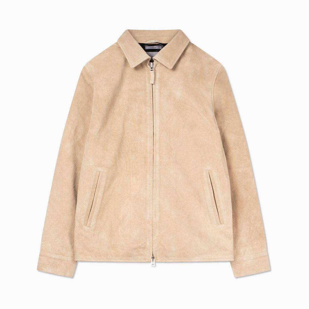 Logan cow suede beige