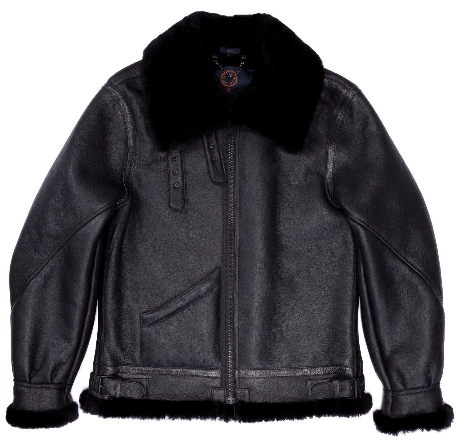 Burt Black Shearling – Human Scales