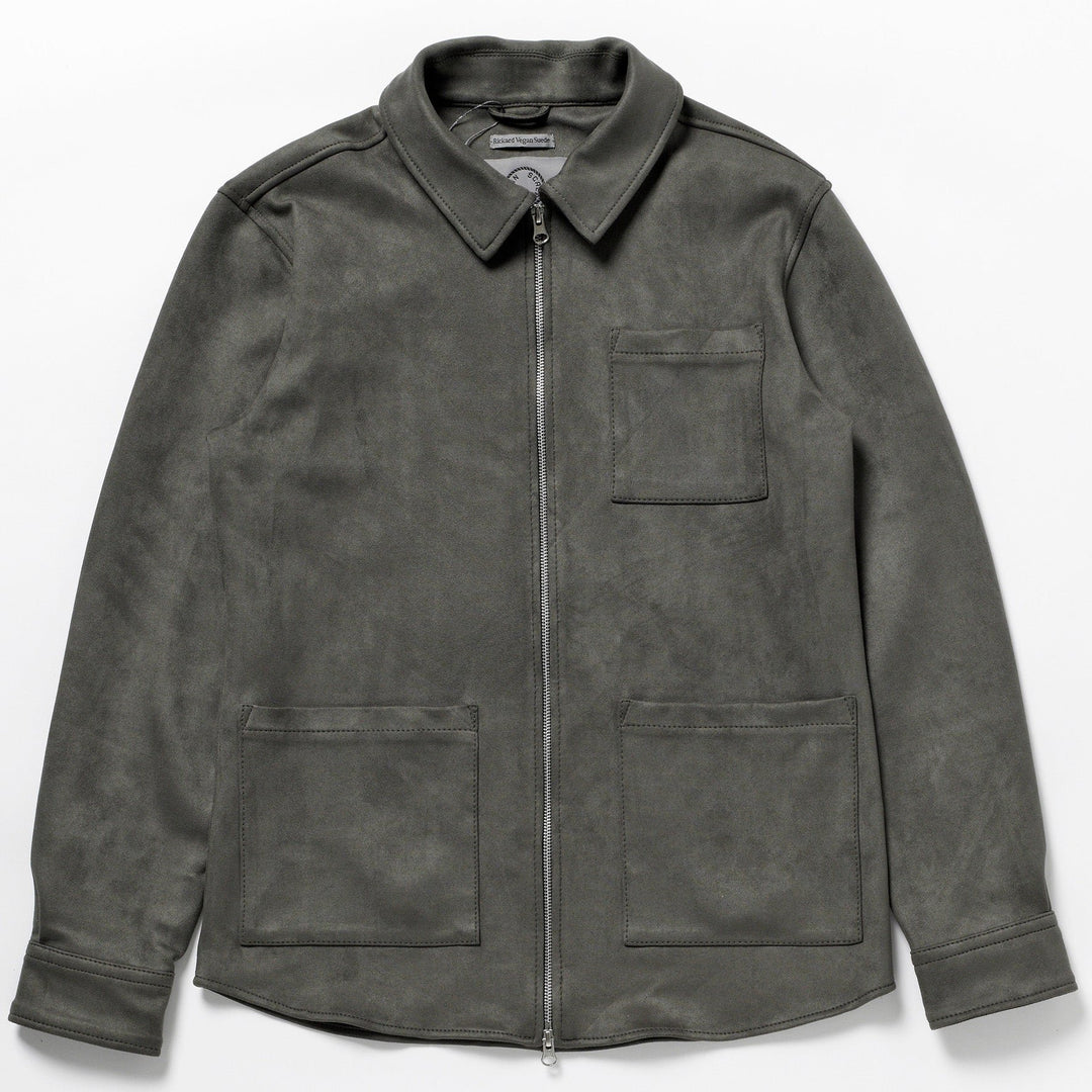 Rickard vegan suede grey