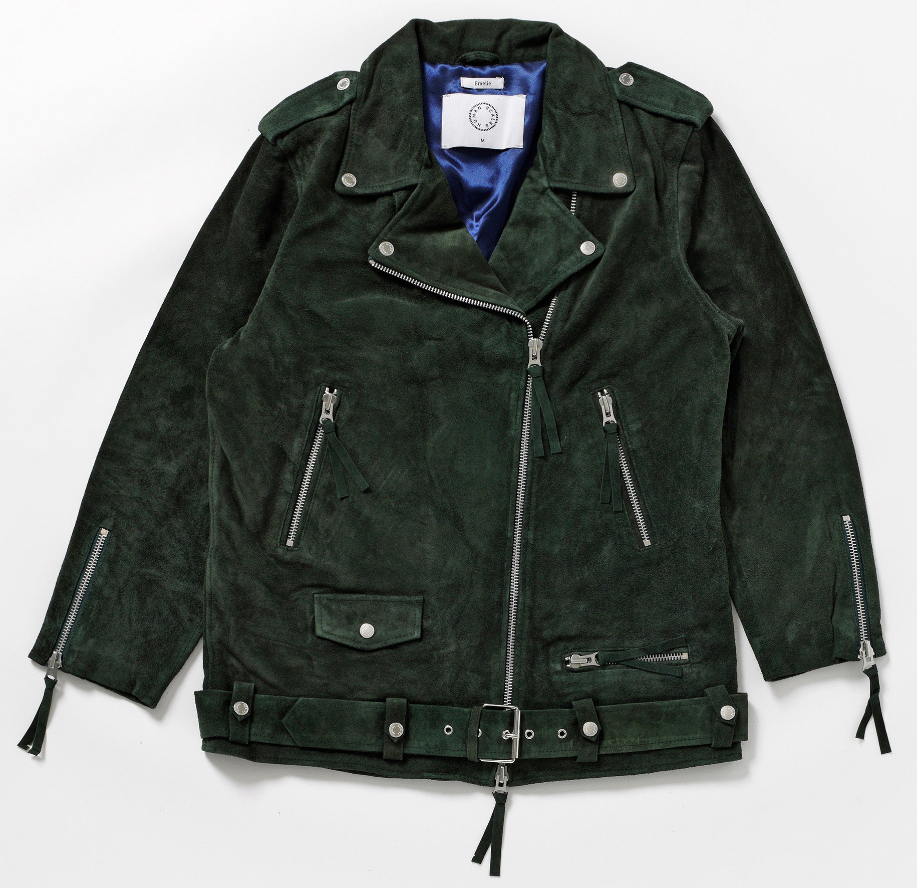 Emelie suede green – Human Scales