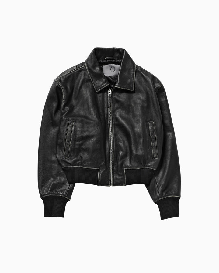 Billie black distressed