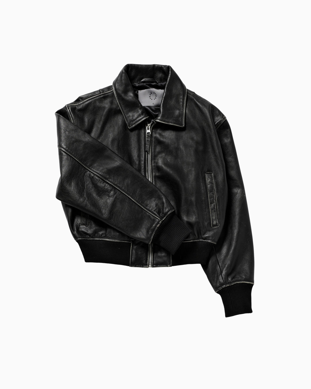 Billie black distressed