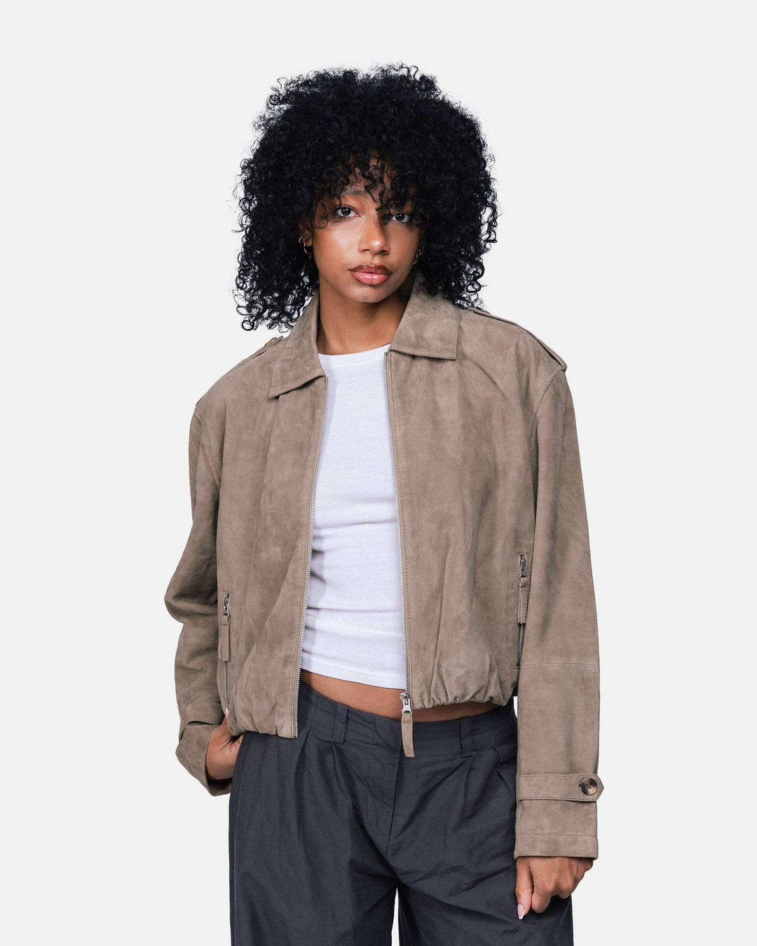 Leja Goat Suede Beige