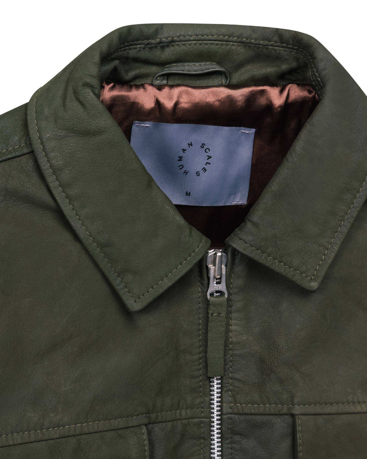 Allan Buffalo Suede Moss Green