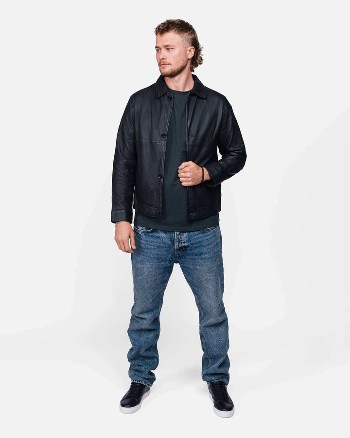Buster Leather Black