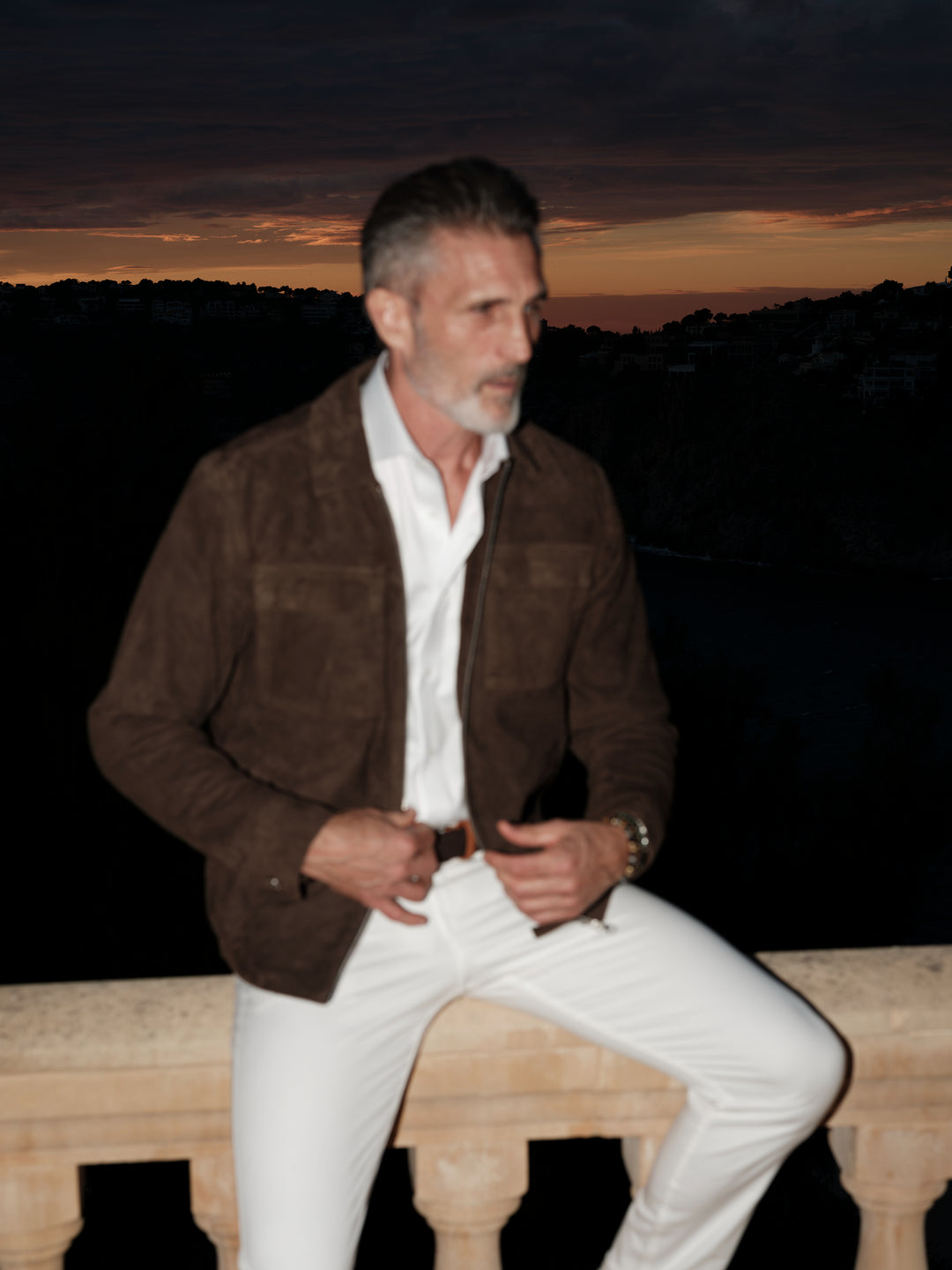 Weston goat suede brown