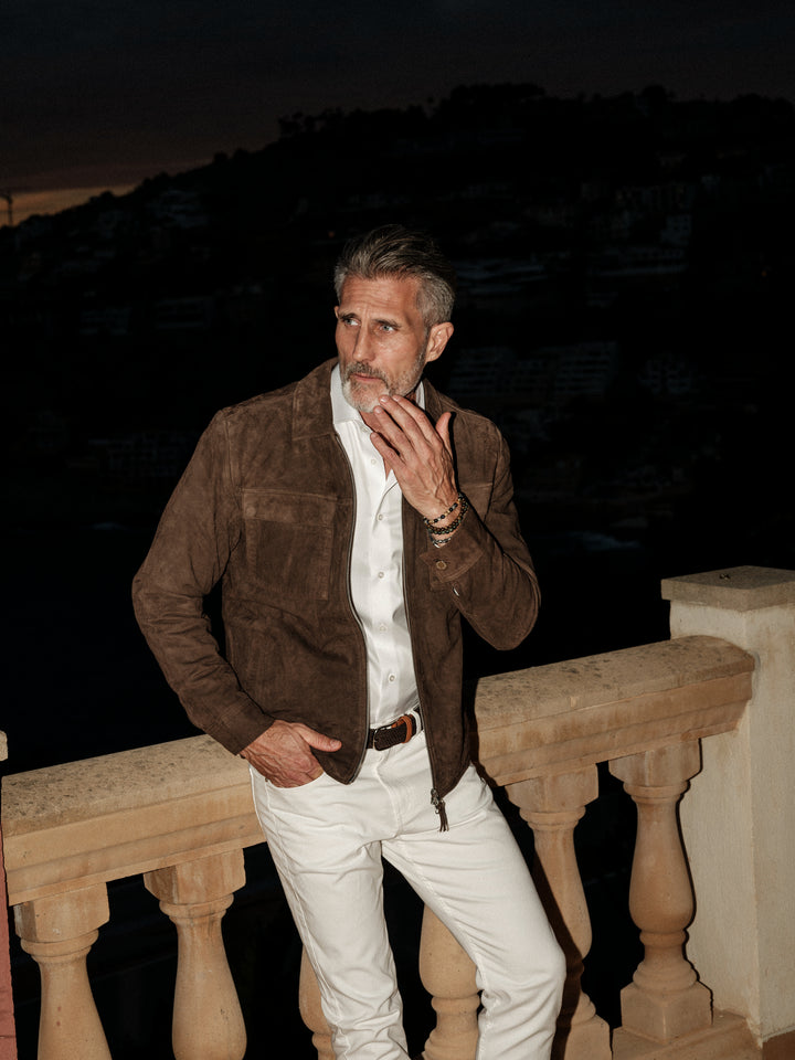 Weston goat suede brown