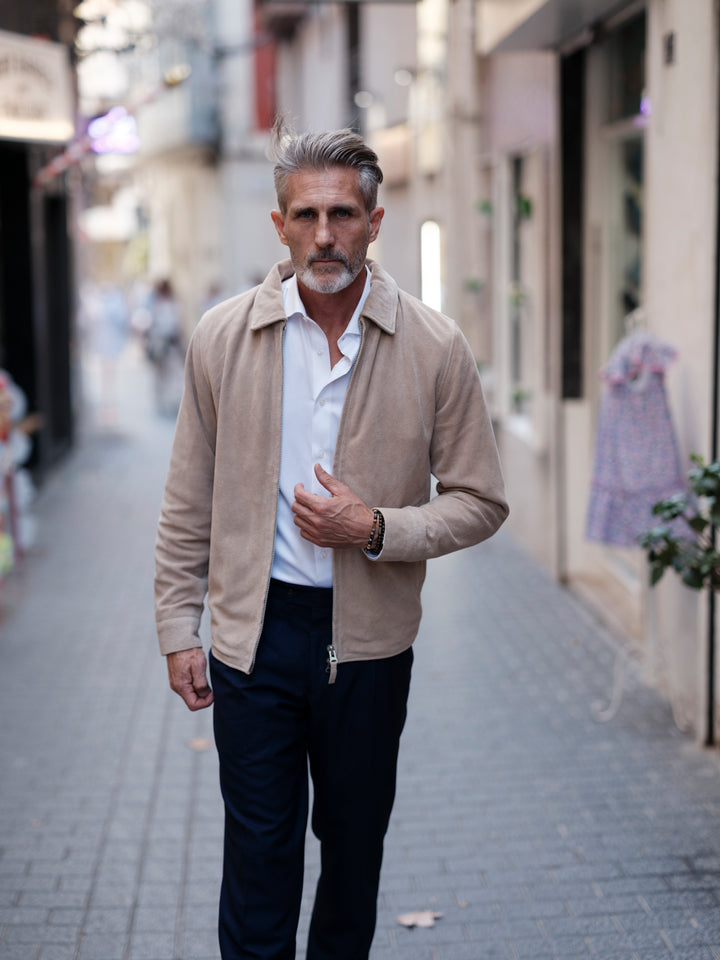 Elijah vegan suede lt.grey