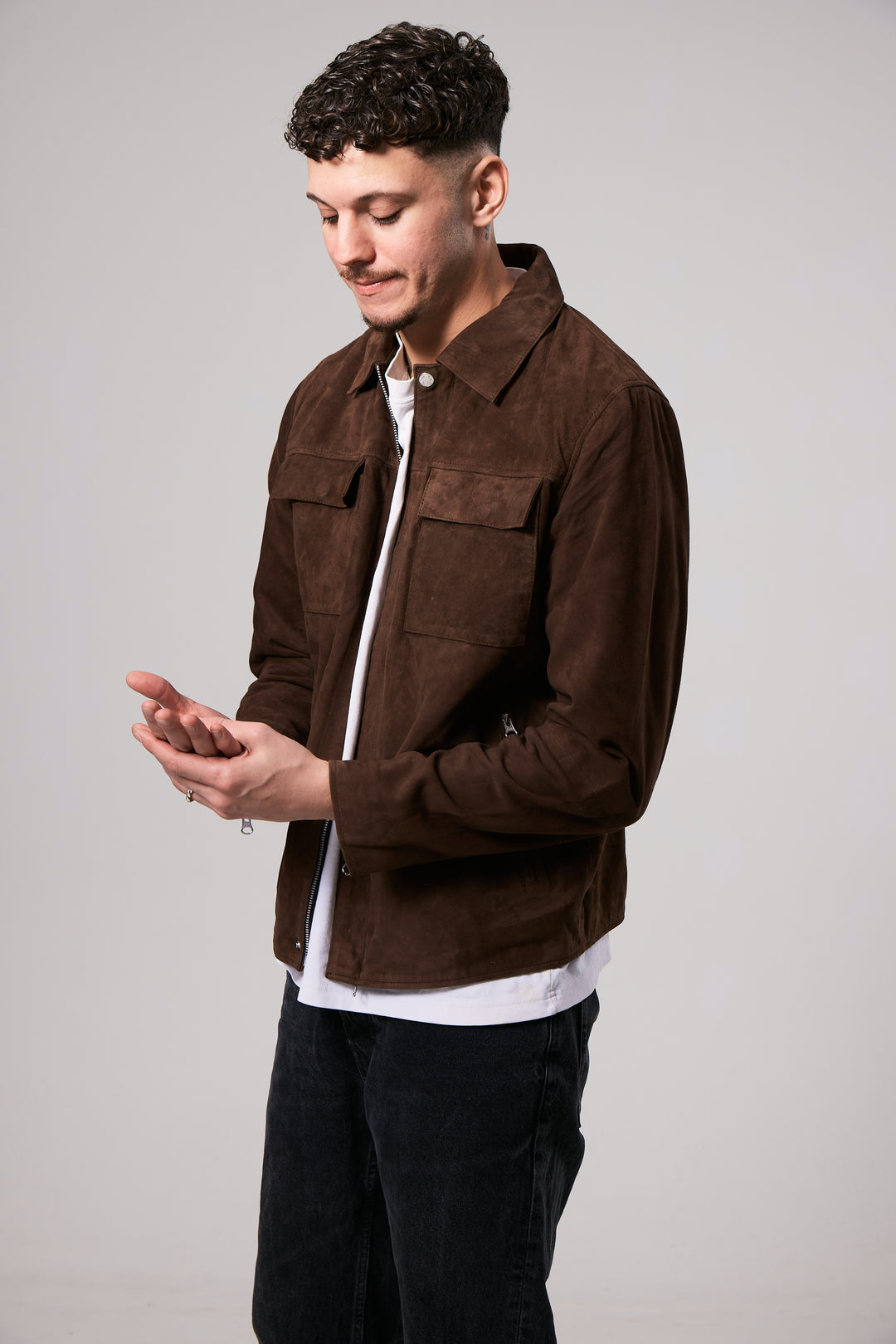 Roland suede brown