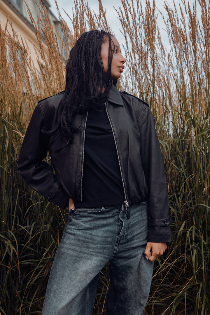 Leja Leather Black