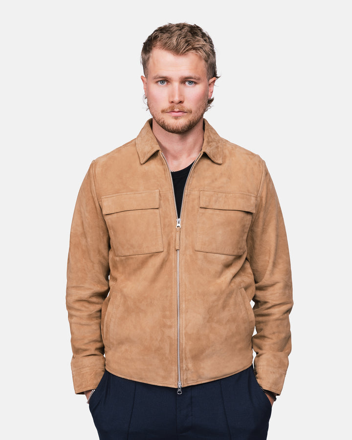 Benli Goat Suede Light Brown
