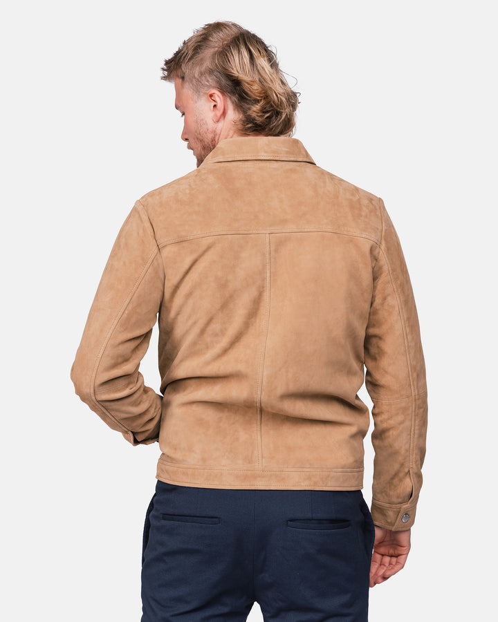 Benli Goat Suede Light Brown