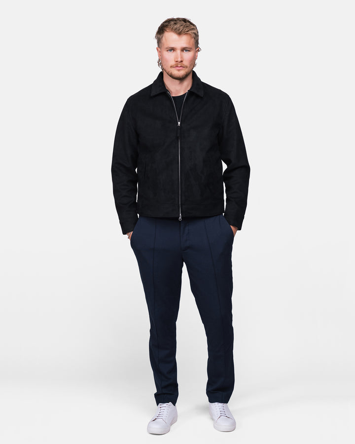 Elijah vegan suede black