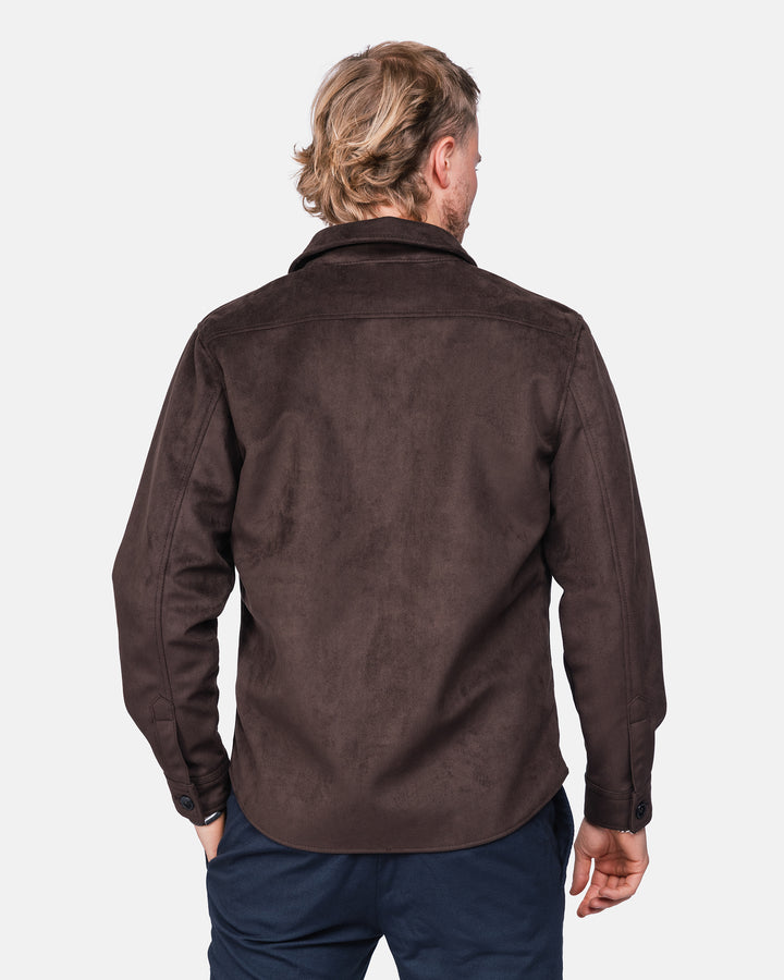 Alfred vegan suede brown