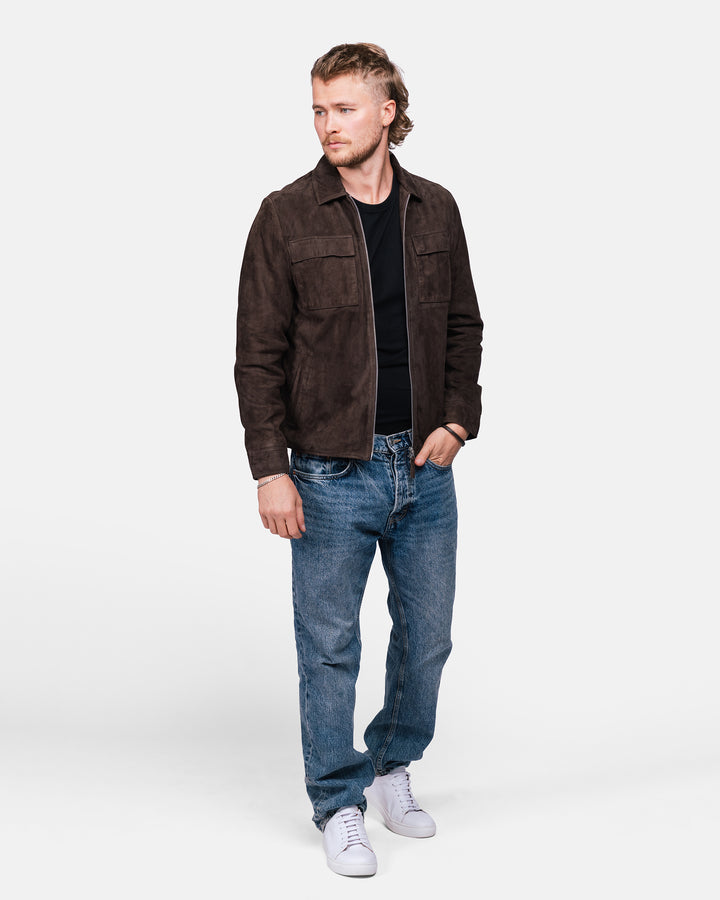 Weston buffalo suede Chocolate