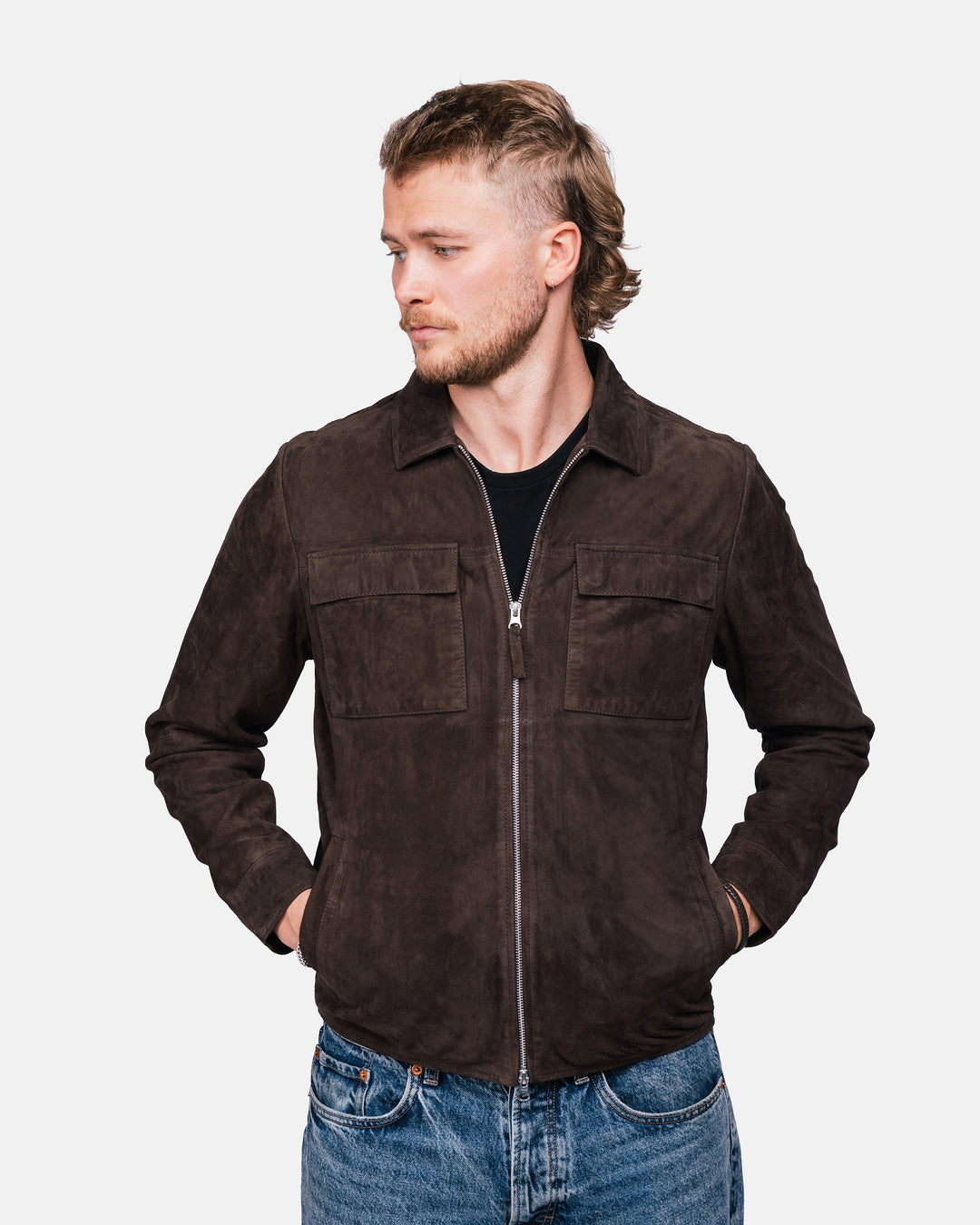 Weston buffalo suede Chocolate