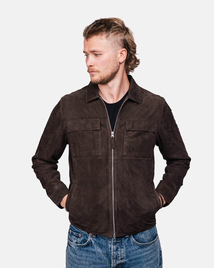Weston buffalo suede Chocolate