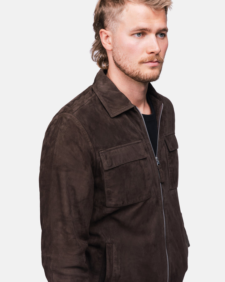 Weston buffalo suede Chocolate