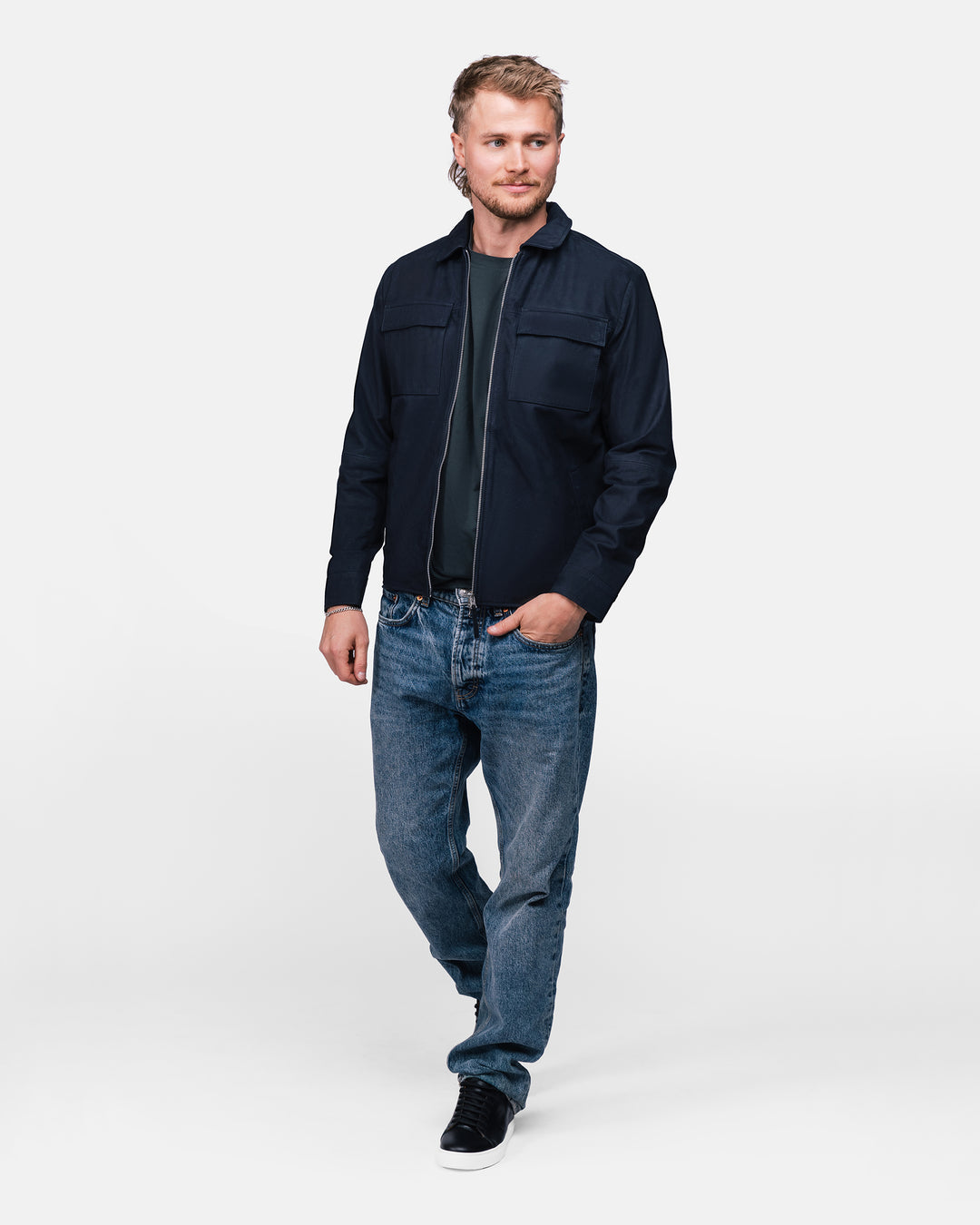 Weston buffalo suede Navy