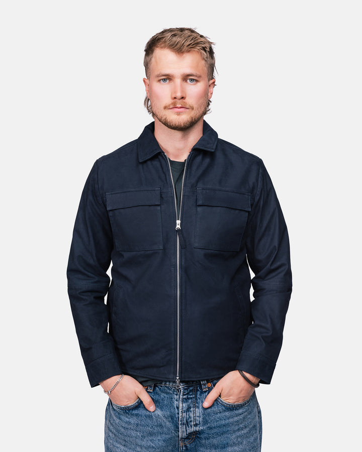 Weston buffalo suede Navy