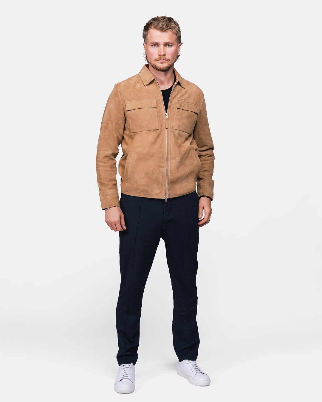 Benli Goat Suede Light Brown