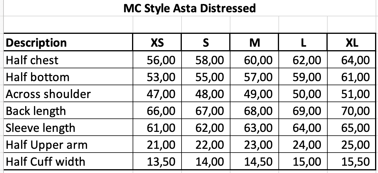 Size Guide
