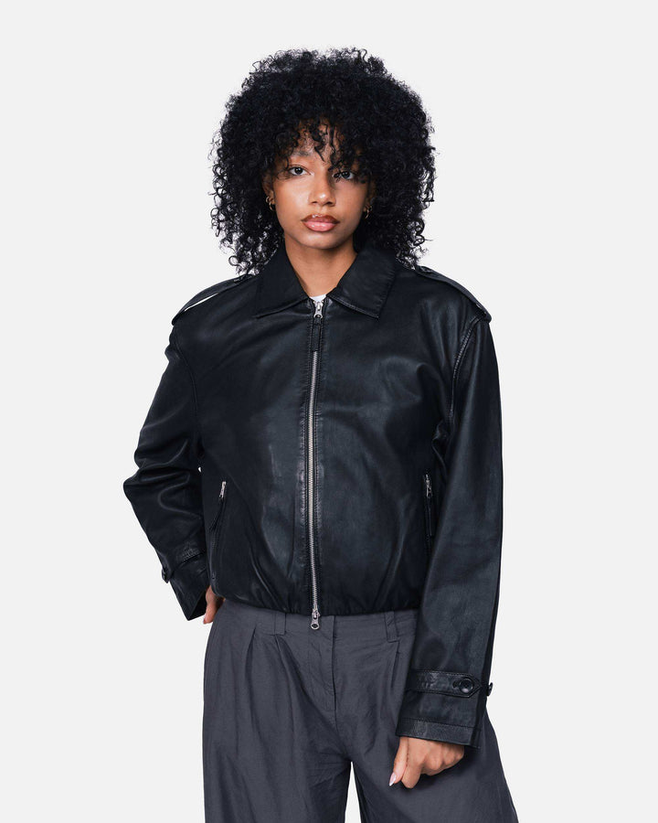 Leja Leather Black