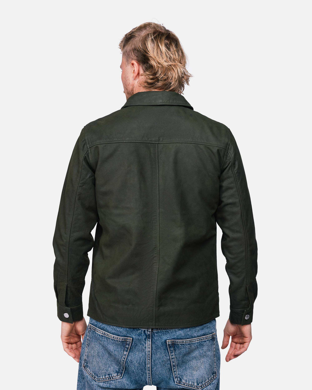 Allan Buffalo Suede Moss Green
