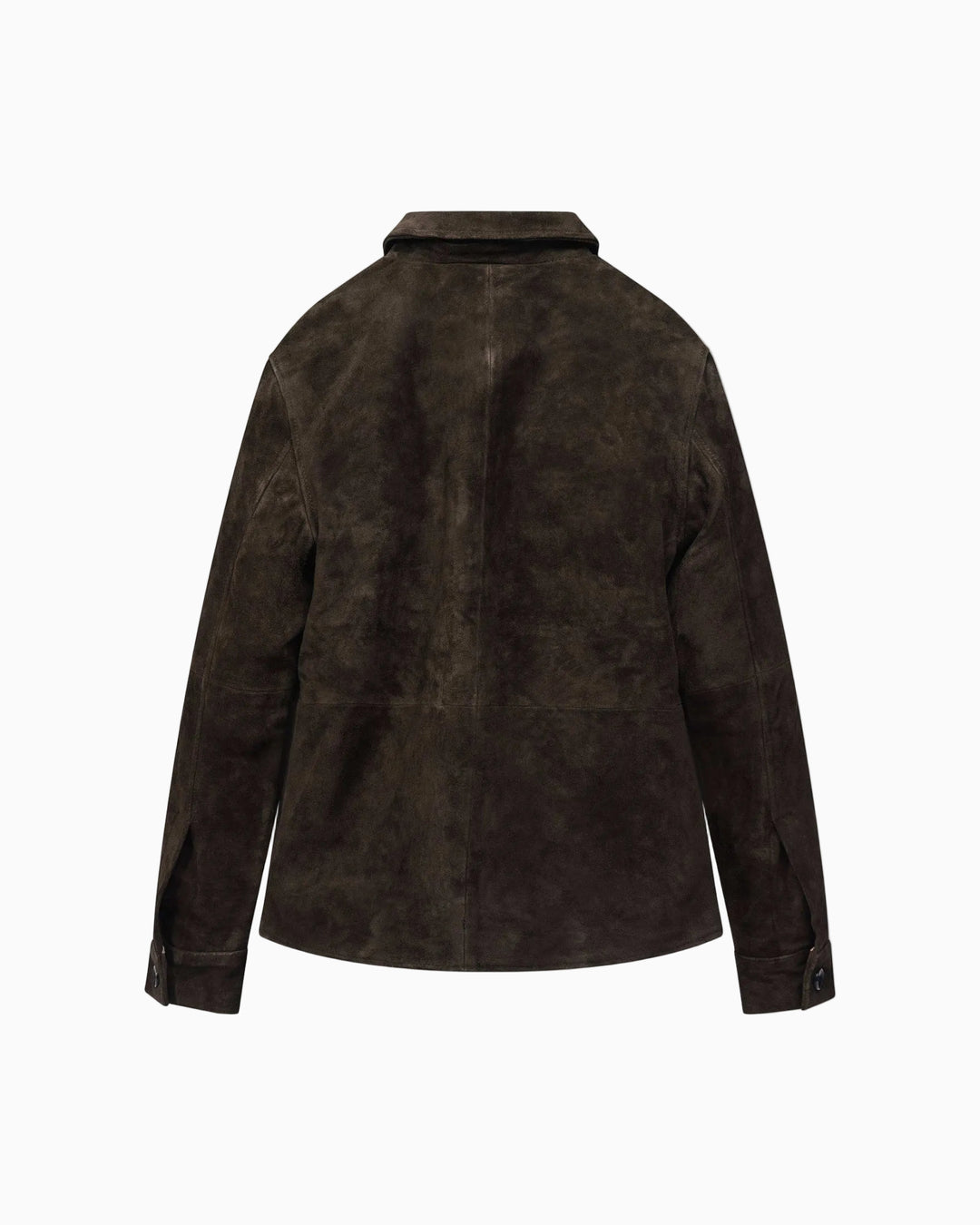 Abbe Cow Suede Dark Brown