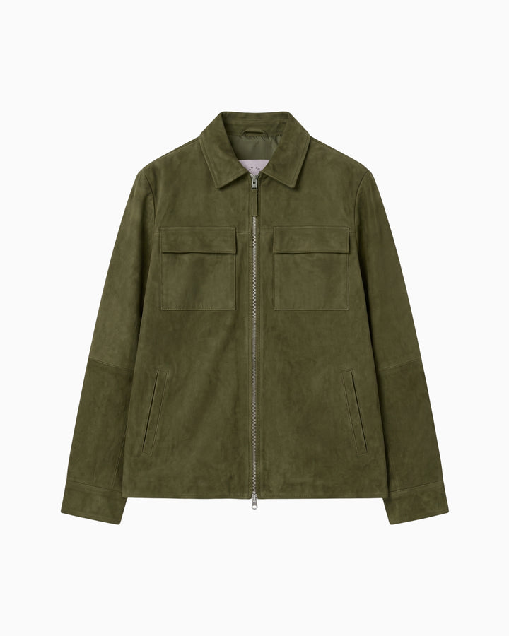 Benli Suede Moss Green