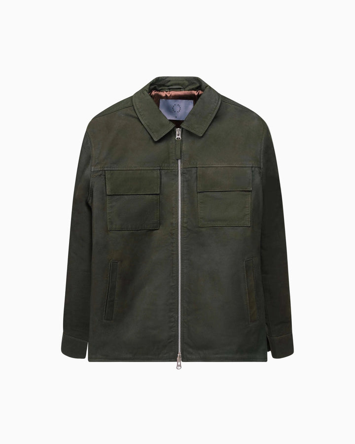 Allan Buffalo Suede Moss Green