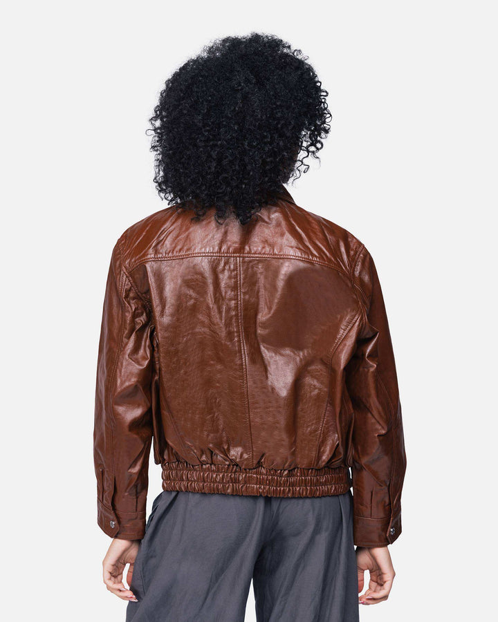 Vera Buffalo Leather Brown