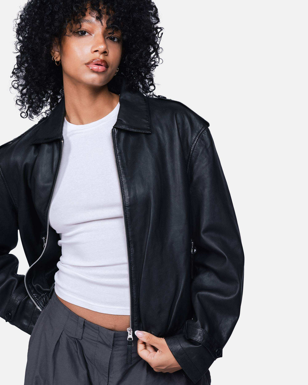 Leja Leather Black