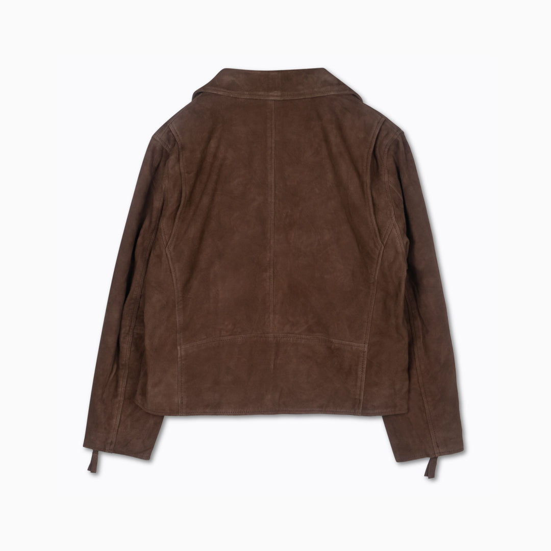 Ellen suede dk brown