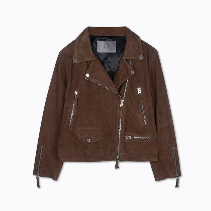 Ellen suede dk brown