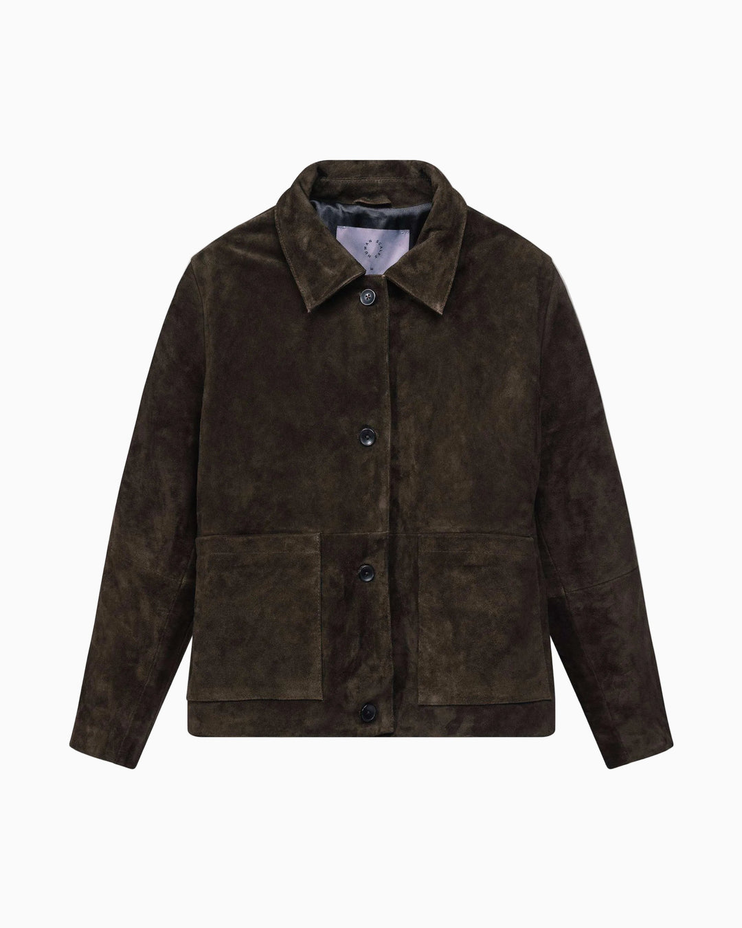 Alma Cow Suede Dark Brown