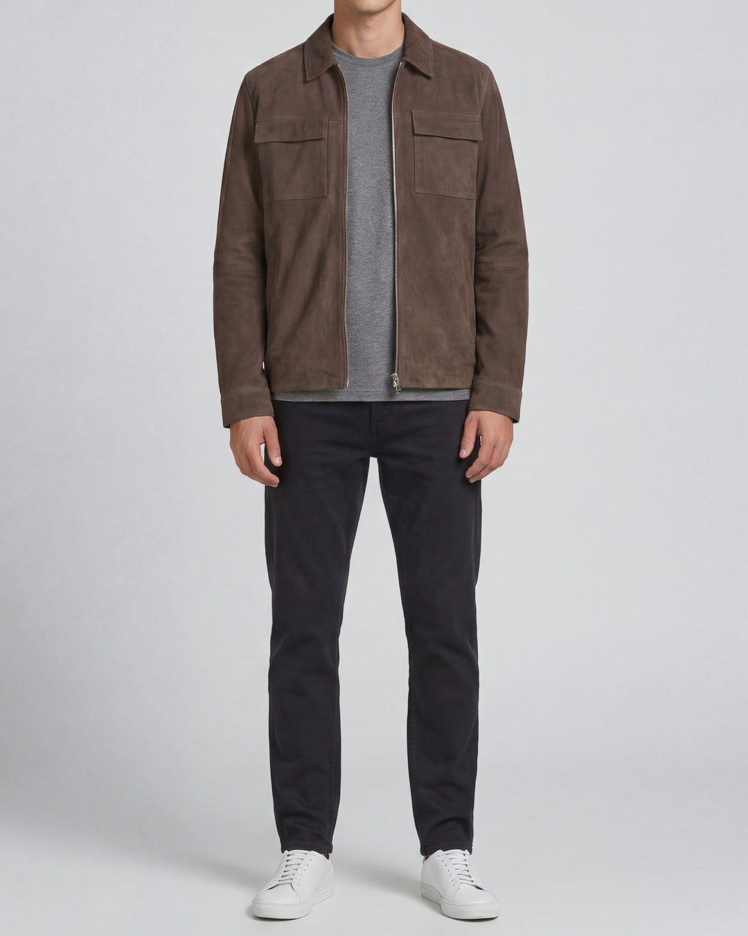 Weston buffalo suede Dk. brown