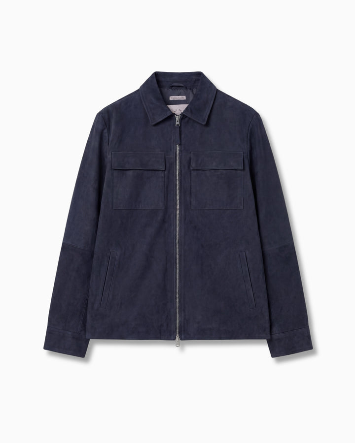 Weston buffalo suede Navy