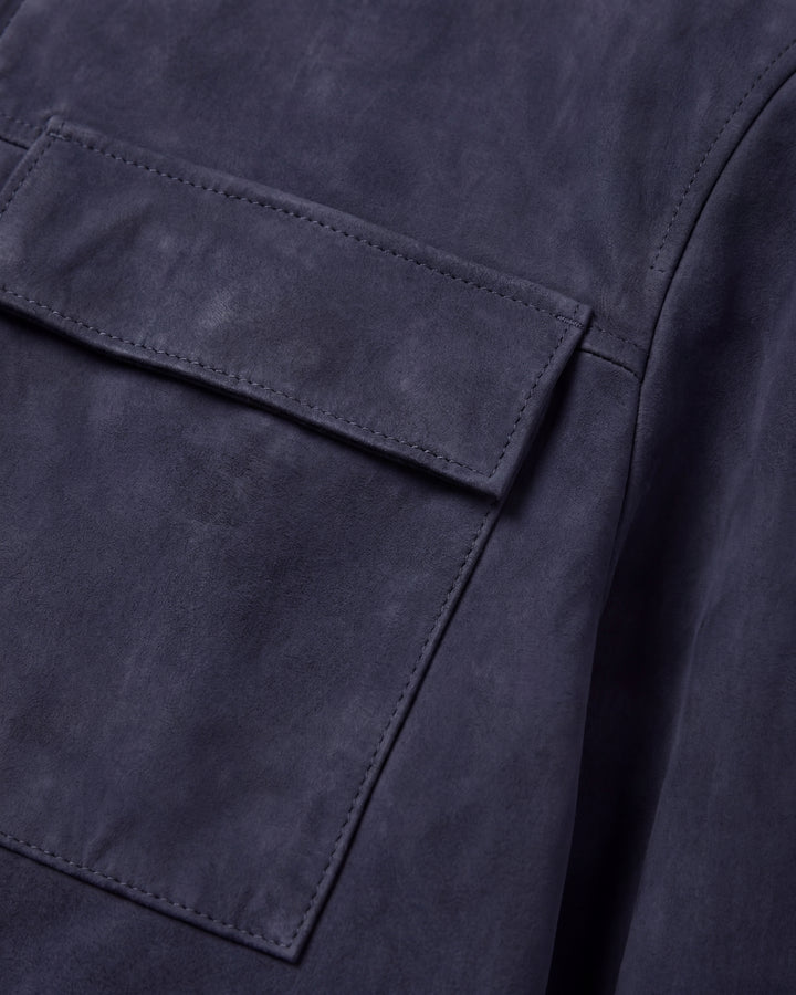 Weston buffalo suede Navy