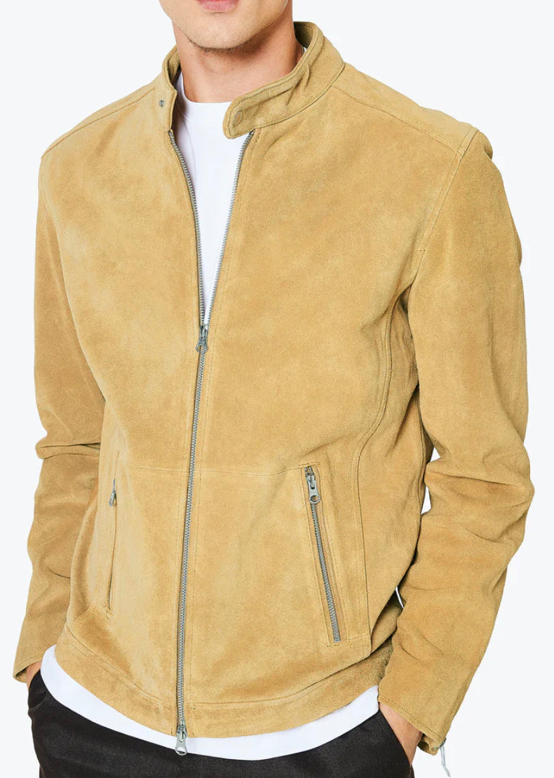 George suede camel
