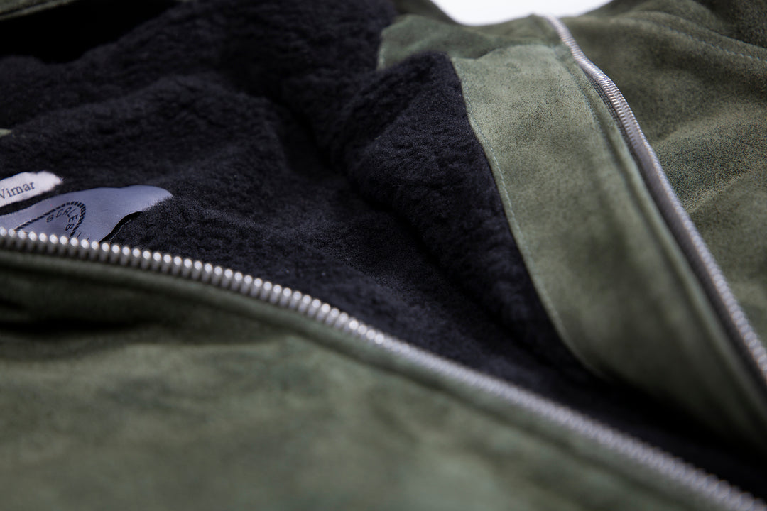 Vimar Suede Army Green