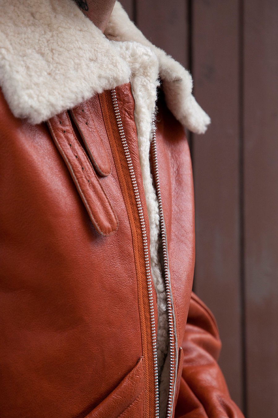 Burt Shearling Tan