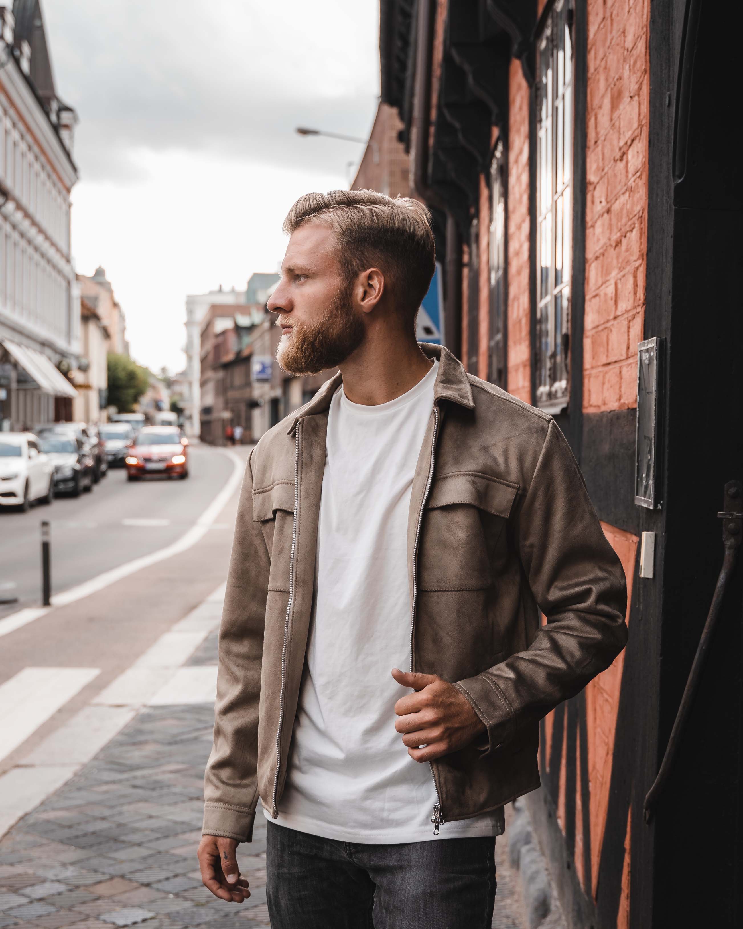 Vegan clearance suede jacket