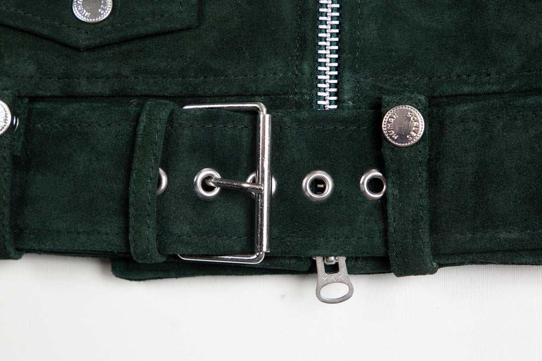 Nellie Suede Green