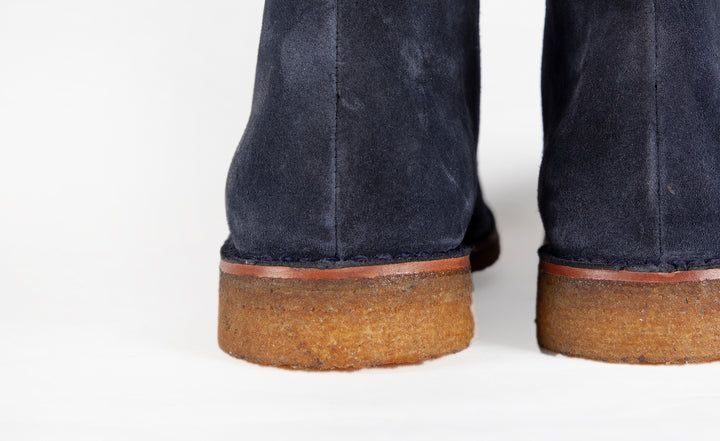James Suede Navy