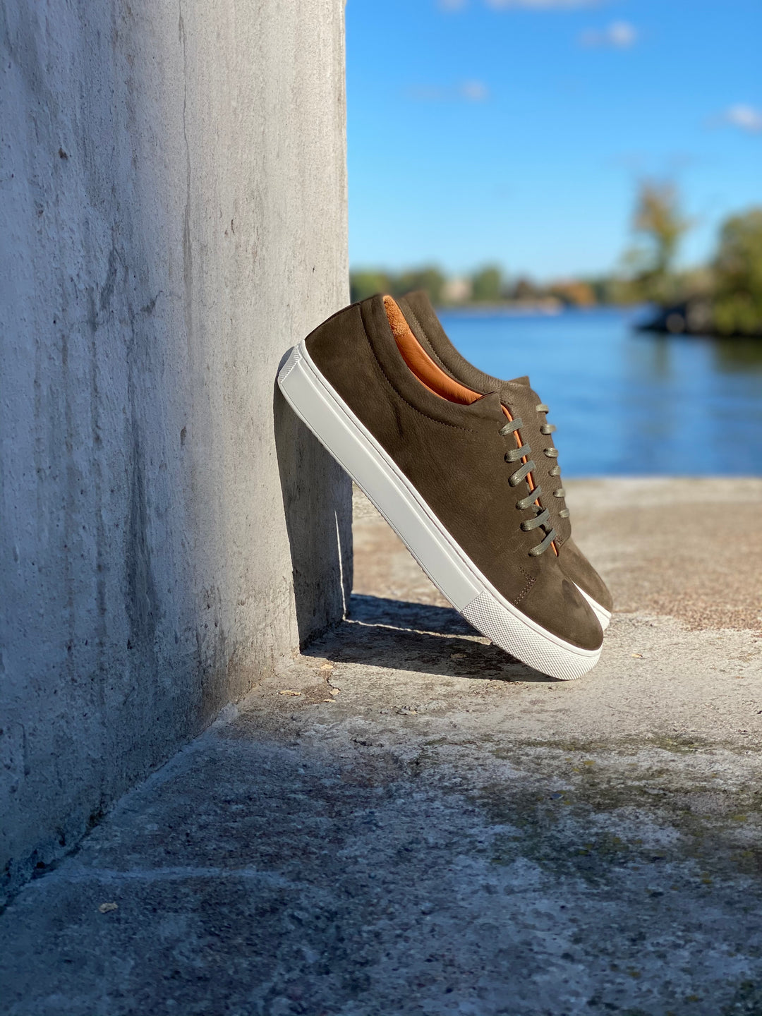 Laban Nubuck green