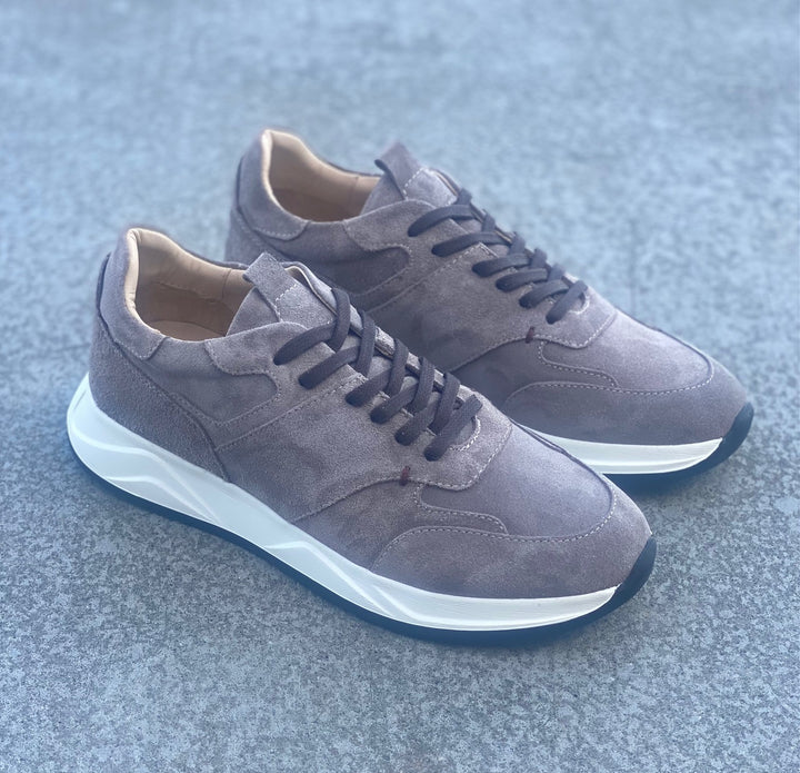 Simon suede taupe
