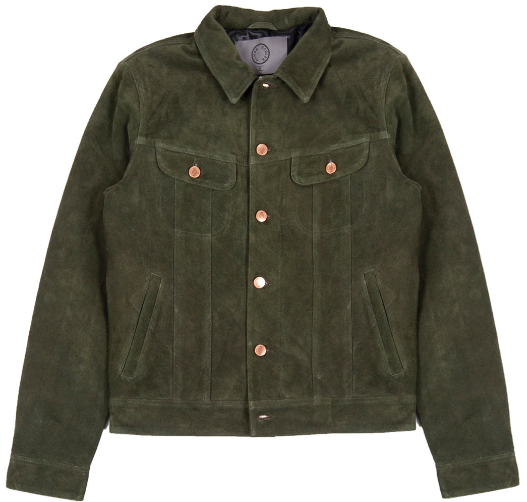 Frans suede green